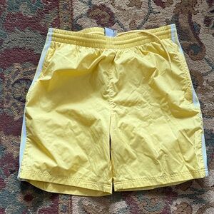 Yellow Men's Adidas Swim Trunks Size Large